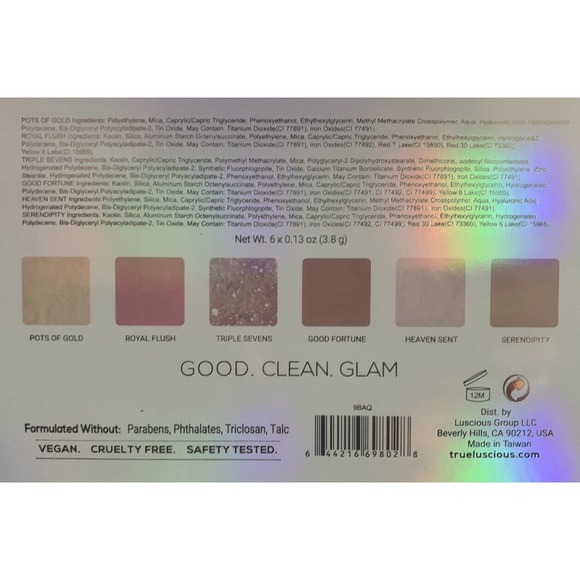 TRUE+LUSCIOUS CAMERA POWDER Invisible Setting Powder + LUCKY GLOW Palette NIB - Picture 3 of 4